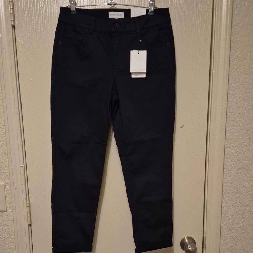 Gibson Latimer Black Ankle Pants